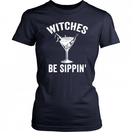 Witches Be Sippin’ Cocktail Halloween Offcial T-Shirt