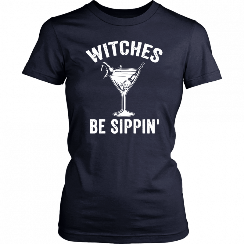 Witches Be Sippin’ Cocktail Halloween Offcial T-Shirt