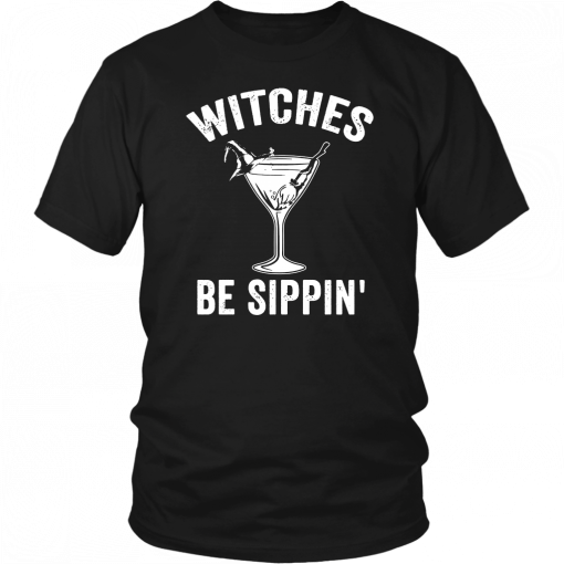 Witches Be Sippin’ Cocktail Halloween Offcial T-Shirt