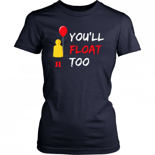 You’ll Float Too Red Balloon Halloween Costume T-Shirt