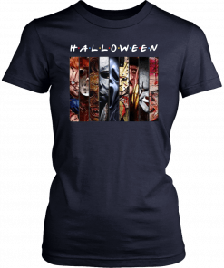 Halloween Friends Horror Characters Offcial T-Shirt