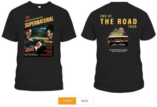 Hot topic Supernatural day 2019 End of the Road Tee Shirt