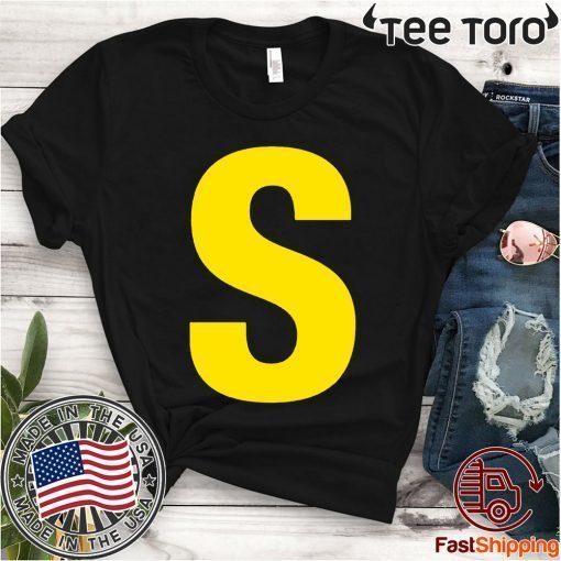 Initials Name Letter S-Simon Chipmunk Christmas Shirt