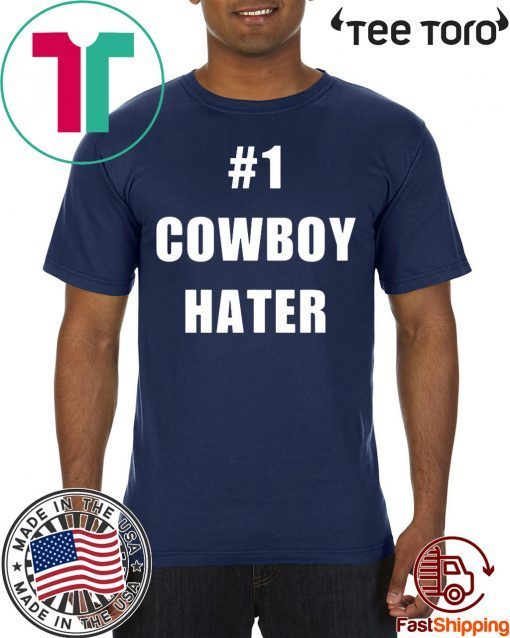 Original 1 Cowboy Hater Houston Texans fuck the Cowboys T-Shirt