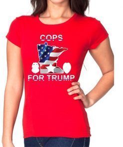 Wisconsin Shirt Cops for Trump Classic T-Shirt