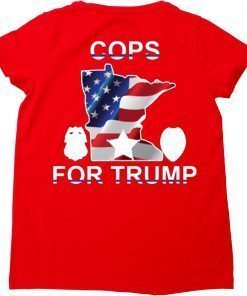 Cops For Trump T-Shirt Vote Trump 2020 Tee