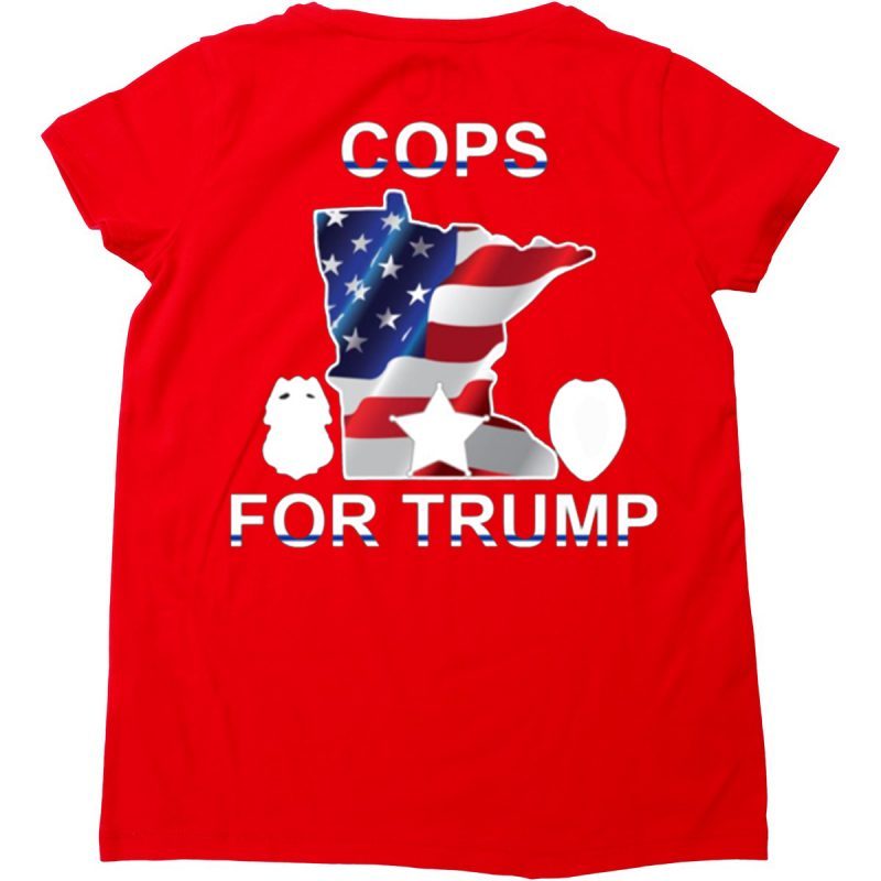 Cops For Trump T-Shirt Vote Trump 2020 Tee