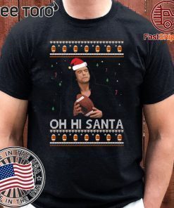 The room Oh Hi Santa Christmas t shirt