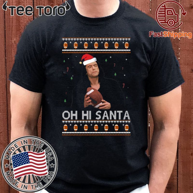 The room Oh Hi Santa Christmas t shirt