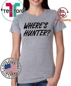 Womens Where's Hunter Tee Shirt