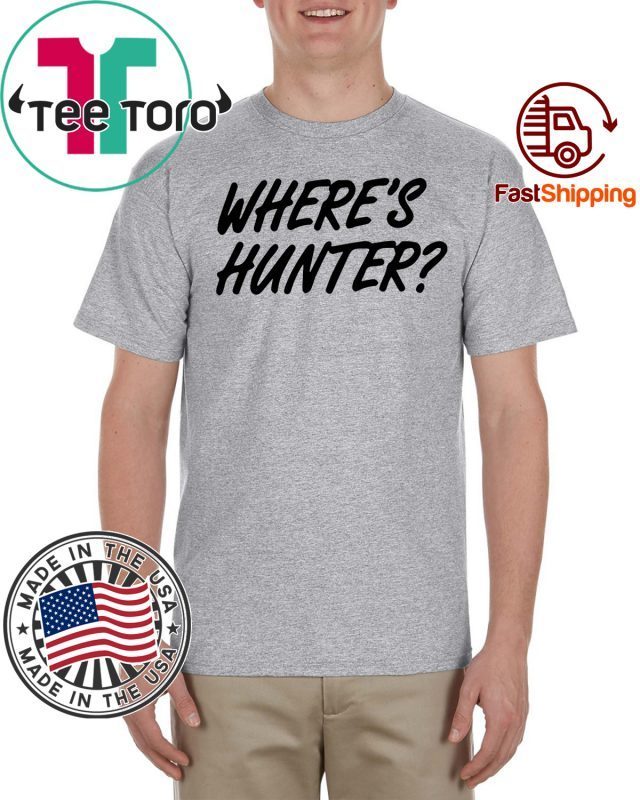 Where’s Hunter Donald Trump 2020 T-Shirt