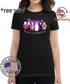 Awesome The One with the Halloween Party Halloween Friends For 2020 T-Shirt