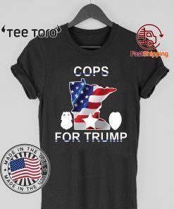 Lt. Bob Kroll Cops for Trump 2020 Shirt