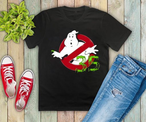 Ghostbusters 35 Years Anniversary Cool Gift For Halloween T-Shirt