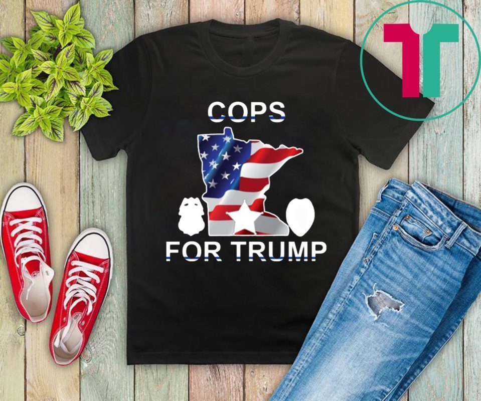 Cops For Trump 2020 T-Shirt For Mens Womens