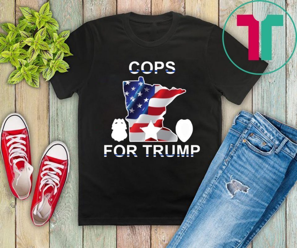 Cops For Trump Limited Edition Tee Shirt