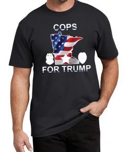 Cops For Donald Trump Shirt Minneapolis Police