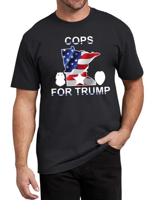 Cops For Donald Trump Shirt Minneapolis Police