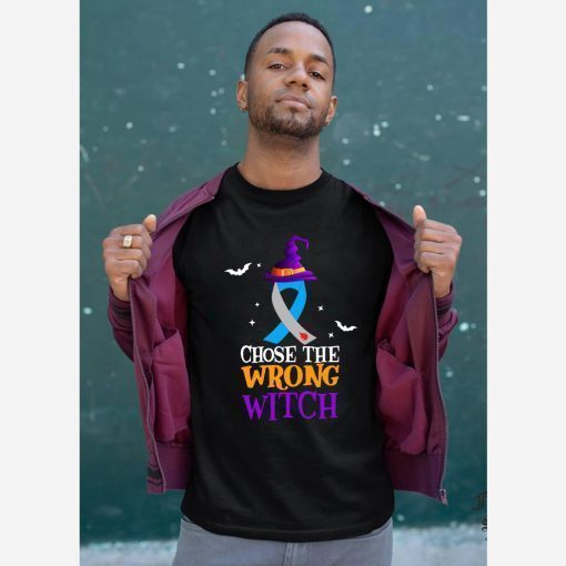 Diabetes Choose The Wrong Witch Halloween T-shirt Nice Gift