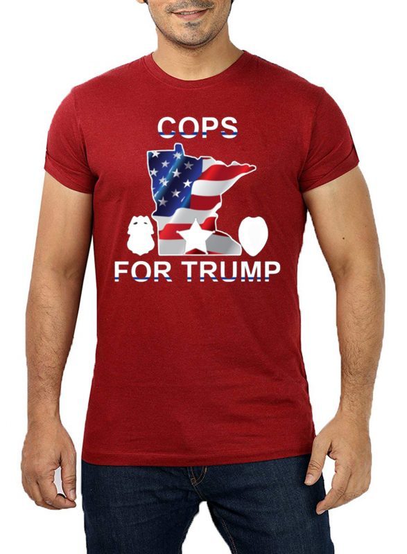 Cops For Vote Donald Trump 2020 T-Shirt