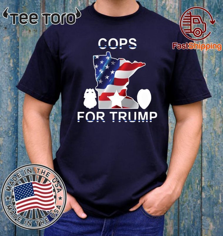 Lt. Bob Kroll Cops for Trump 2020 Shirt