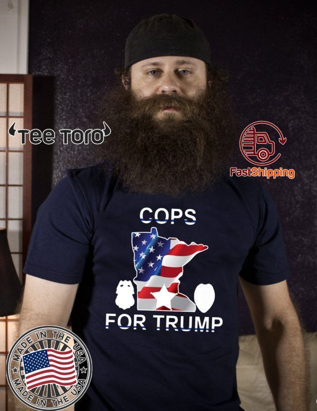 Lt. Bob Kroll Cops for Trump Shirt Wisconsin