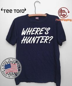 Trump 2020 Where's Hunter T-Shirt