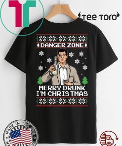 Offcial Archer Danger Zone Merry Drunk I’m Christmas Ugly Shirt