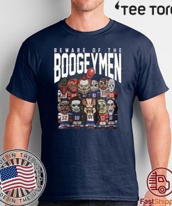 patriots defense boogie man shirt t-shirt