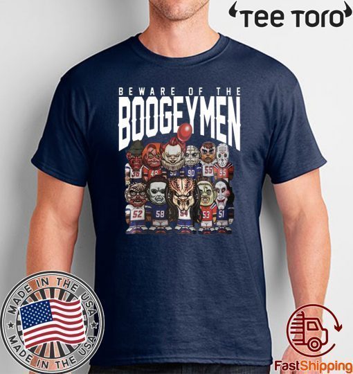 patriots defense boogie man shirt t-shirt