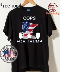 Lt. Bob Kroll Cops for Trump Shirt Wisconsin