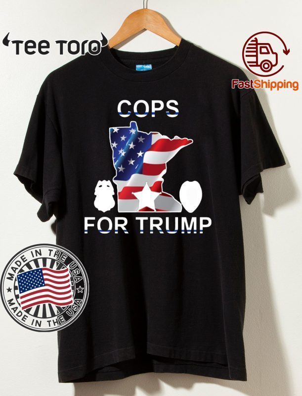 Lt. Bob Kroll Cops for Trump Shirt Wisconsin