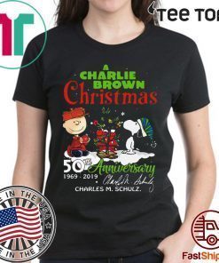 A Charlie Brown Christmas 50th Anniversary 1969 2020 Signature Shirt