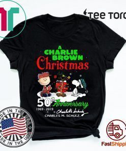 A Charlie Brown Christmas 50th Anniversary t-shirts