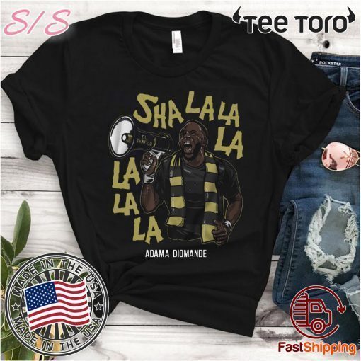 Adama Diomande Shirt, Sha La La La La La La - Officially Licensed by MLSPA