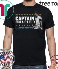 Alejandro Bedoya Shirt - Captain Philly, MLSPA Licensed Unisex T-Shirt