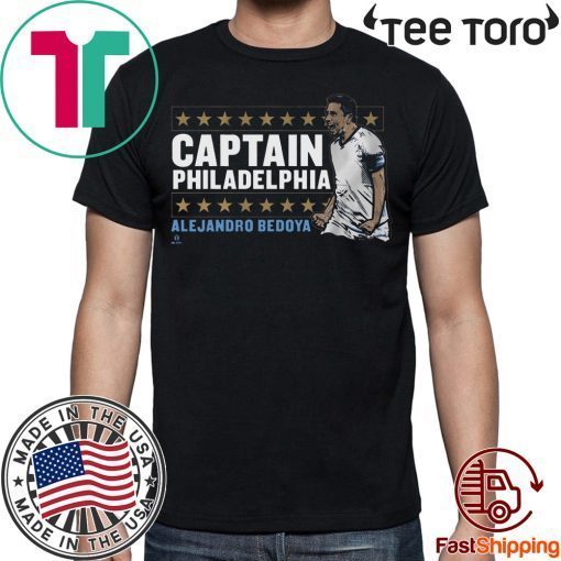 Alejandro Bedoya Shirt - Captain Philly, MLSPA Licensed Unisex T-Shirt