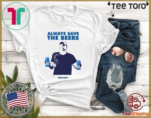 Always Save The Bees Bud Light T-Shirt Jeff Adams