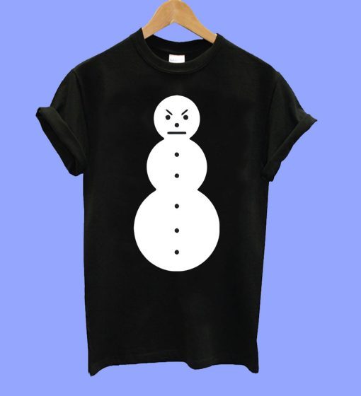 Angry Snowman Shirt Young Jeezy The Snowman Tee Shirt