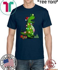 T-rex Christmas tree 2020 T-Shirt