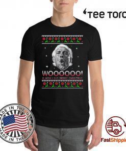 Ric Flair woo Christmas Shirt For Mens Womens