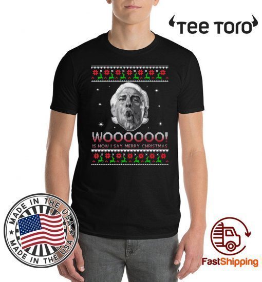 Ric Flair woo Christmas Shirt For Mens Womens