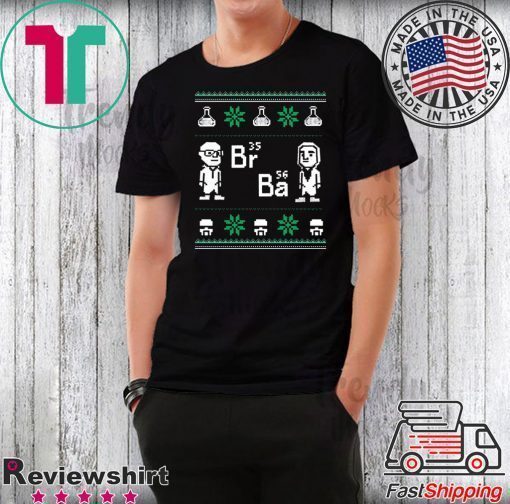 Breaking Bad Br35 Ba56 Christmas T-Shirt