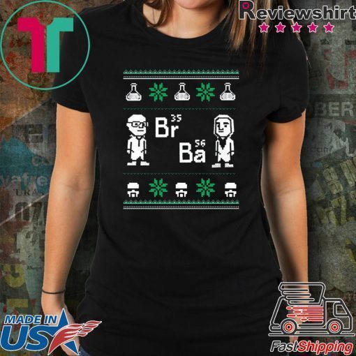 Breaking Bad Br35 Ba56 Christmas T-Shirt