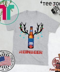 Bud light Reinbeer Christmas Funny T-Shirt