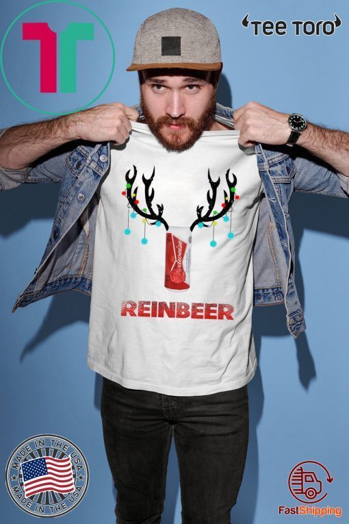 Budweiser Reinbeer Christmas t-shirts