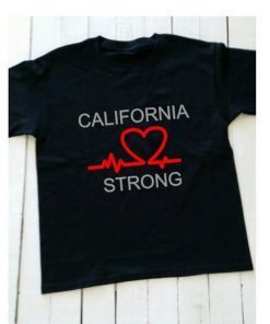 California Wildfire fundraising t-shirts