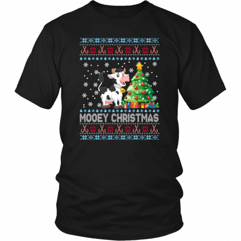 Cow Mooey Christmas T-Shirt