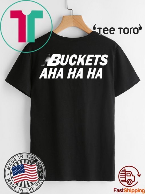 Mens Kawhi Buckets Aha Ha Ha T-Shirt