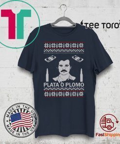 Pablo Escobar Narcos Plata O Plomo Christmas 2020 T-Shirt